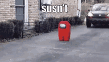 Susnt Among Us GIF - Susnt Among Us Hit By Car GIFs