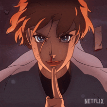 Staring At You Sypha Belnades GIF - Staring At You Sypha Belnades Castlevania GIFs