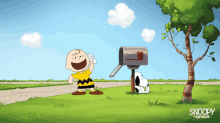 I Got A Letter Charlie Brown GIF - I Got A Letter Charlie Brown Snoopy GIFs