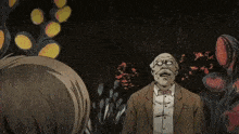 a man in a suit is asking where is this place
