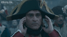 Covering My Ears Napoleon Bonaparte GIF - Covering My Ears Napoleon Bonaparte Joaquin Phoenix GIFs