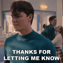 Thanks For Letting Me Know Buddy GIF - Thanks For Letting Me Know Buddy Grease Rise Of The Pink Ladies GIFs