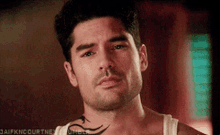 Seth Gecko Dj Cotrona GIF - Seth Gecko Dj Cotrona Thinking About You GIFs