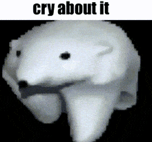 Funny Walking Ice Bear Cry About It Womp Womp GIF