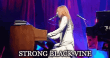 Tori Amos Strong Black Vine GIF