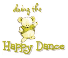 Doing The Happy Dance Bear GIF - Doing The Happy Dance Bear GIFs