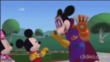 Ha Cha Cha Hand Wave GIF - Ha Cha Cha Hand Wave Mortimer Mouse GIFs