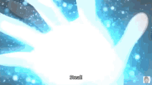 a cartoon character with a cape and the word steal