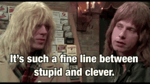 Spinal Tap Clever And Stupid GIF - Spinal Tap Clever And Stupid Fine Line GIFs