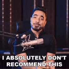 I Absolutely Don'T Recommend This Unmesh Dinda GIF - I Absolutely Don'T Recommend This Unmesh Dinda Piximperfect GIFs