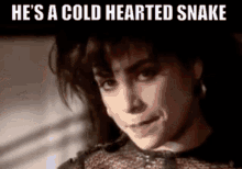 Paula Abdul Cold Hearted GIF - Paula Abdul Cold Hearted Snake GIFs