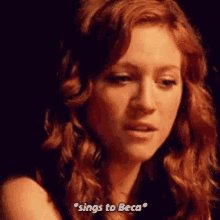 Brittany Snow Sings To Beca GIF - Brittany Snow Sings To Beca Pitch Perfect GIFs
