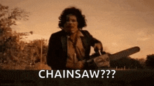 Leatherface Texas Chainsaw GIF - Leatherface Texas Chainsaw Creepy GIFs