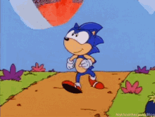 Sonic The Hedgehog Walking GIF