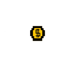 a pixel art icon of a dollar sign
