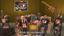 Heavy Lifter GIF - The Ellen Show The Bro Show Lady Gaga GIFs