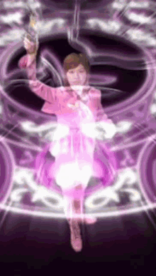 Transformation Magi Pink GIF - Transformation Magi Pink Mahou Sentai Magiranger GIFs