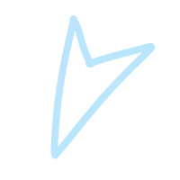 a light blue arrow pointing to the right