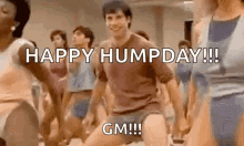 Happy Hump Day Dancing GIF - Happy Hump Day Dancing Aerobics GIFs