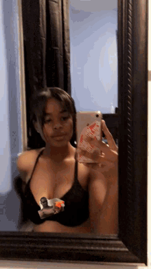 Baby Ma Mirror Selfie GIF - Baby Ma Mirror Selfie Girl GIFs