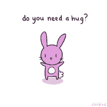 Hug Bunny GIF