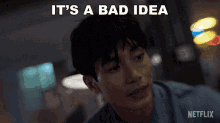 Its A Bad Idea Code GIF - Its A Bad Idea Code Manny Jacinto GIFs