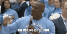 Michael Jordan Ceiling Is The Roof GIF - Michael Jordan Ceiling Is The Roof Ceiling GIFs