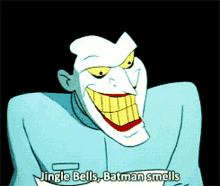 joker jingle bells batman smells
