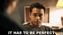 It Has To Be Perfect Ab Quintanilla GIF - It Has To Be Perfect Ab Quintanilla Selena The Series GIFs