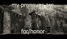 For Honor Warden GIF