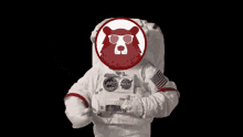Bear Coin Astronaut Strong Bear GIF