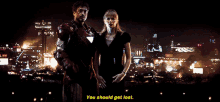 Iron Man You Should Get Lost GIF - Iron Man You Should Get Lost Tony Stark GIFs