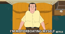 Im Motorboating Myself Robert Pogrohovich GIF - Im Motorboating Myself Robert Pogrohovich Bob Pogo GIFs