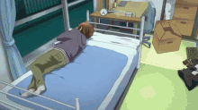 In GIF - Bed Roll Anime GIFs