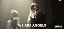 We Are Angels Bayley Corman GIF - We Are Angels Bayley Corman Spencer Treat Clark GIFs