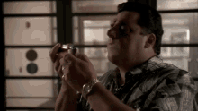 Sopranos Bobby Bacala GIF - Sopranos Bobby Bacala Cigarette GIFs