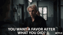 You Want A Favor After What You Did Jake Manley GIF - You Want A Favor After What You Did Jake Manley Jack Morton GIFs
