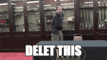 Gun Jesus Delet This GIF - Gun Jesus Delet This Delete This GIFs