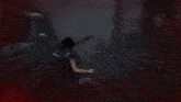 a woman in a sailor uniform is being attacked
