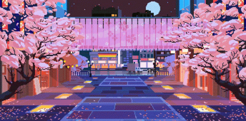 Cherry Blossom Sakura Rain GIF  GIFDBcom
