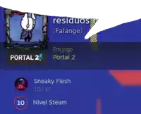 a screenshot of sneaky flesh 's profile with a picture of a rabbit