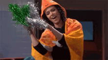 Whoa Yeah GIF - Celebrate Pom Poms Excited GIFs