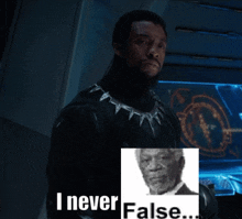 I Never Freeze False GIF - I Never Freeze False Black Panther GIFs