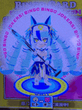 a cartoon character from a game called jokers bingo