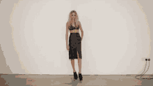Cara Delevingne Changing Clothes GIF