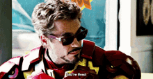 Iron Man Youre Fired GIF - Iron Man Youre Fired Tony Stark GIFs