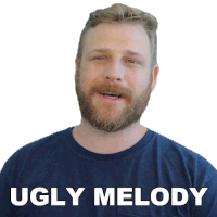 Ugly Melody Grady Smith Sticker - Ugly Melody Grady Smith Awful Music Stickers