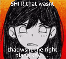 Mari Omori Mari Enraged GIF - Mari Omori Mari Enraged Piano GIFs