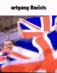 Racist Great Britain GIF - Racist Great Britain Art Gang GIFs