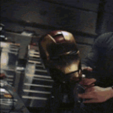 Iron Man Iron Man Helmet GIF